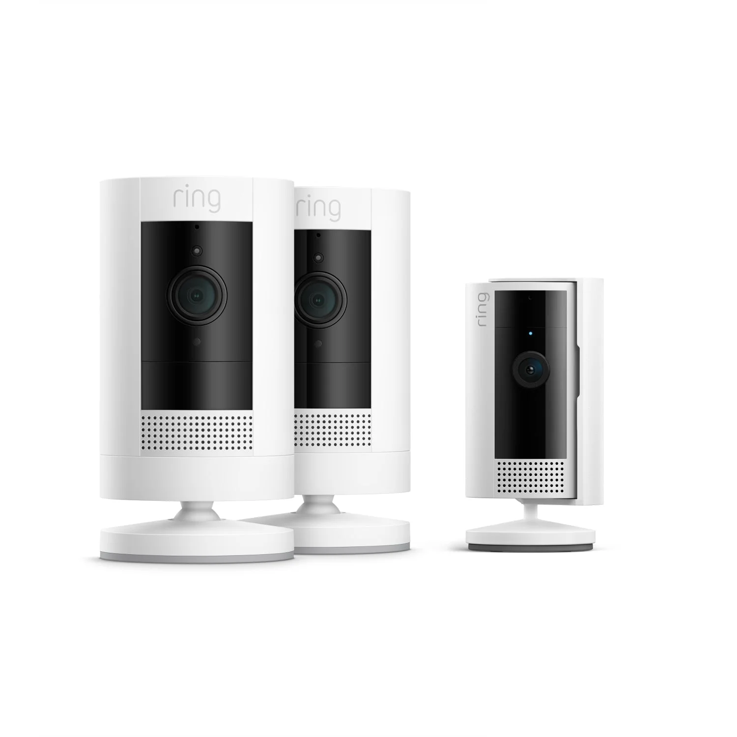 2-Pack Outdoor Camera Battery + Indoor Camera 2nd Gen (UK adapter)