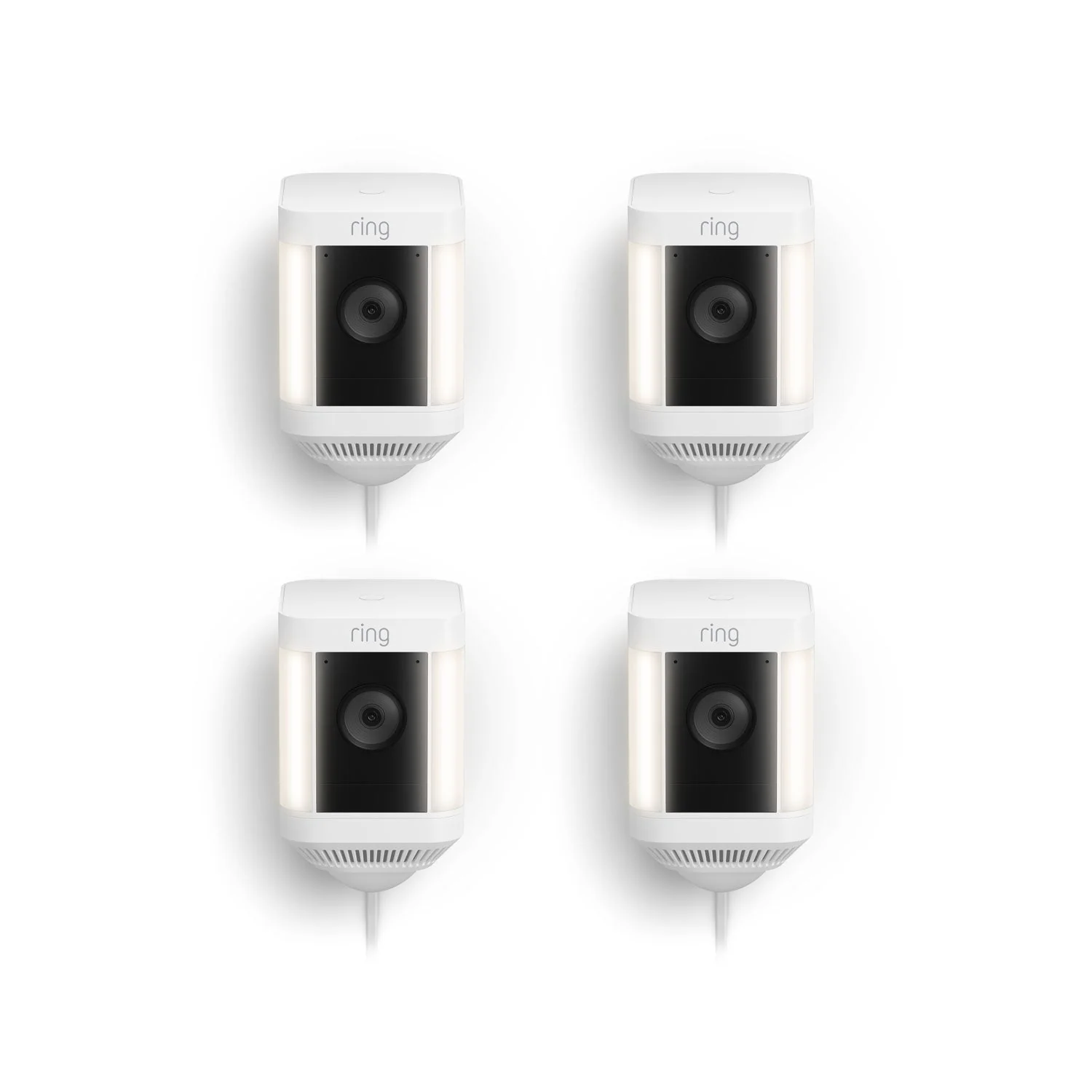 4-Pack Spotlight Cam Plus Plug-In