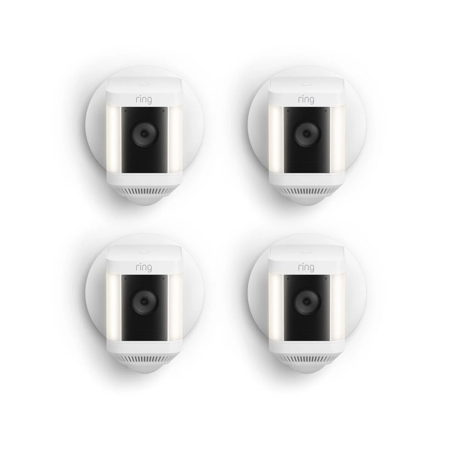 4-Pack Spotlight Cam Plus Wired