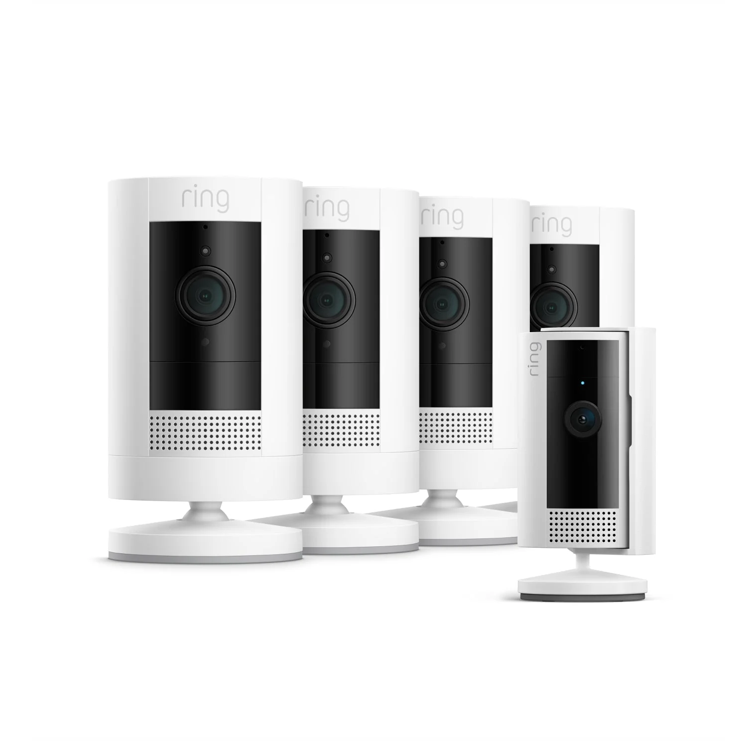 4-pack Outdoor Camera Battery + Indoor Camera 2nd Gen (Stick Up Cam + Indoor Camera)