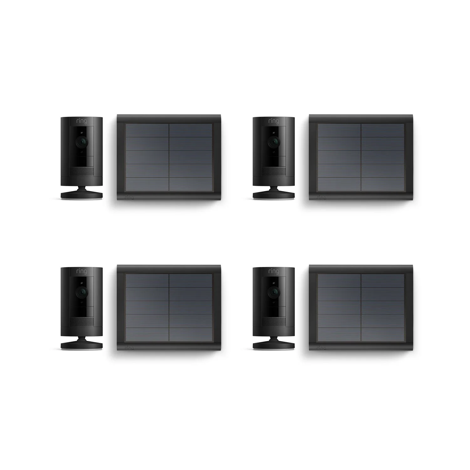 4-Pack Outdoor Security Camera | Stick Up Cam Solar - Image 2