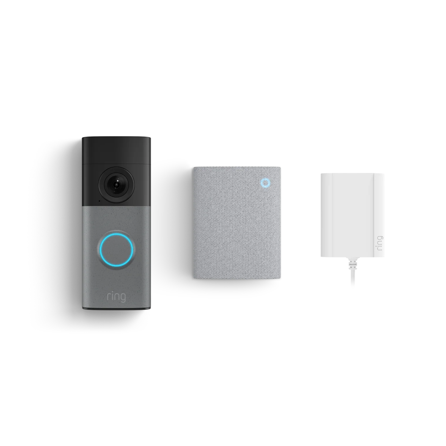 Wired Video Doorbell (newest generation) with Plug-In Adapter + Chime (3rd generation)