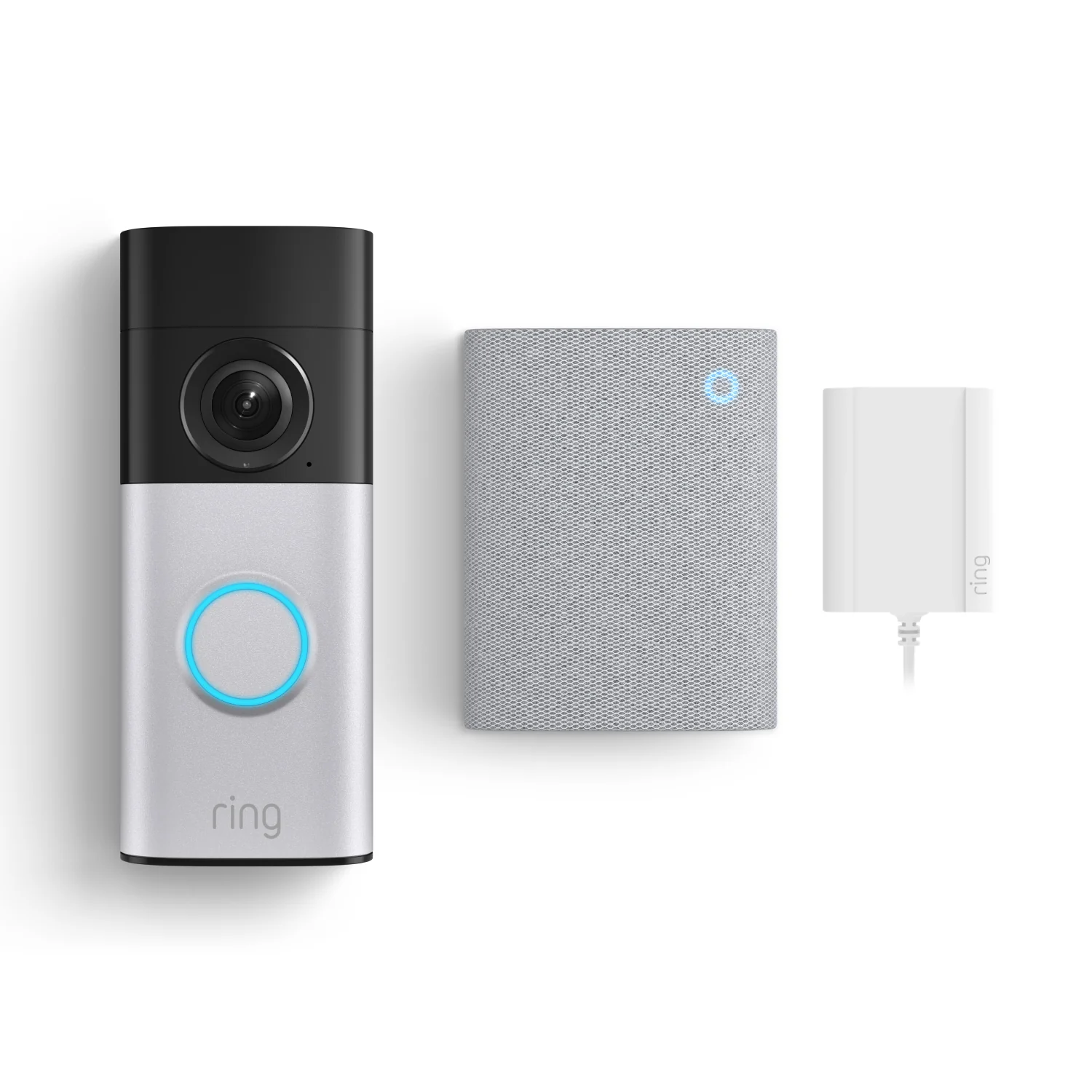 Wired Video Doorbell Plus with Plug-in Adaptor + Chime 3rd Gen