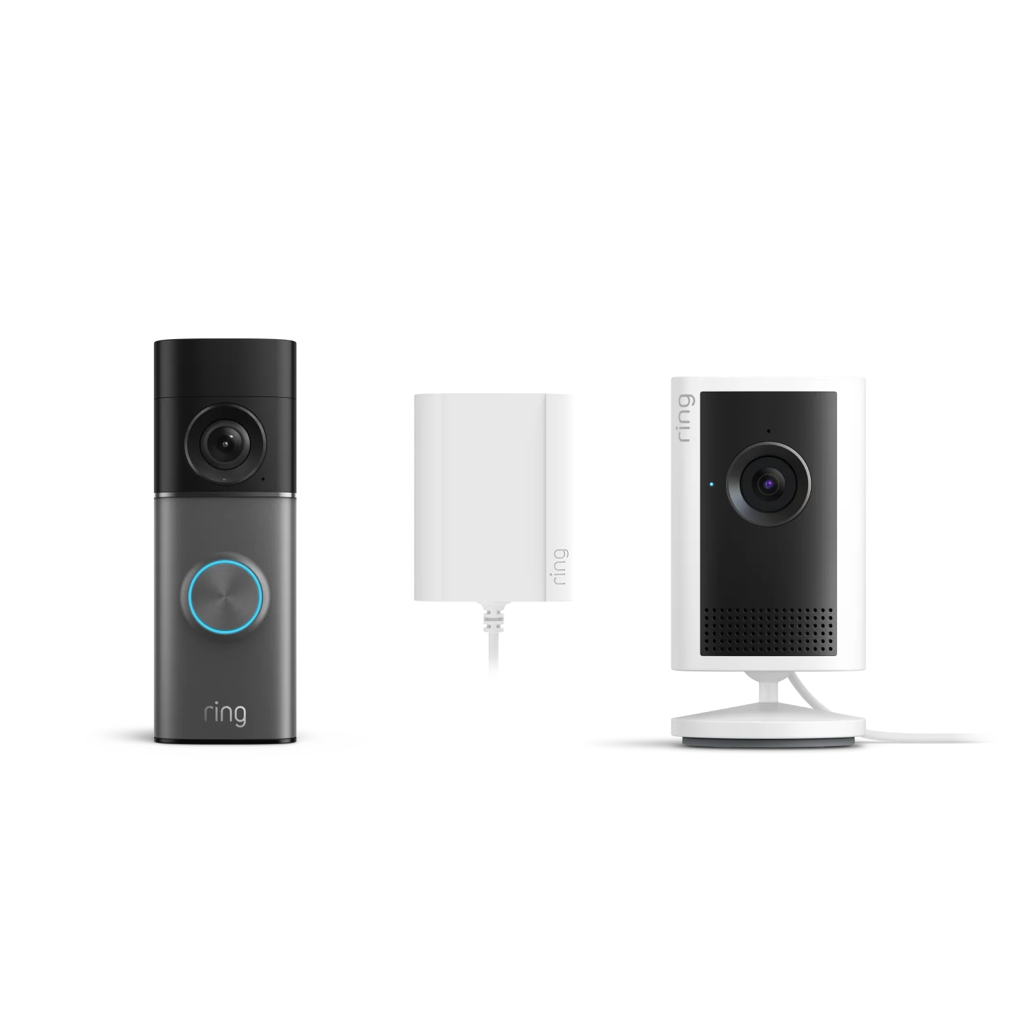 Wired Video Doorbell Pro 3rd gen with Plug-In adaptor + Indoor Camera Plus